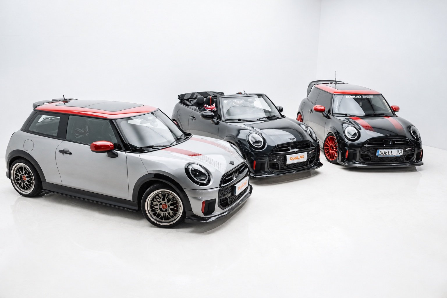 MINI F66 與 F67 三車陣容