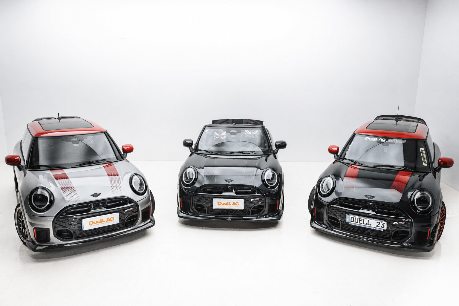 DuelL AG MINI 三車正面棚拍