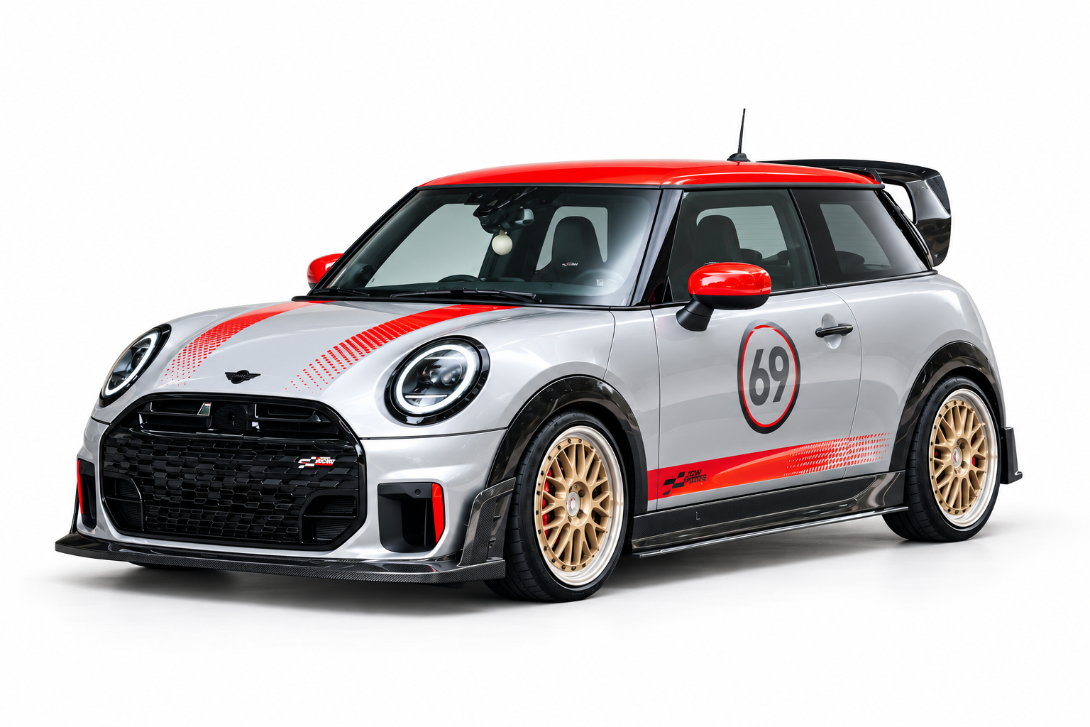 DuelL AG MINI F66 改裝實車白底展示